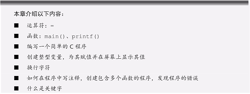 第2章 C语言概述