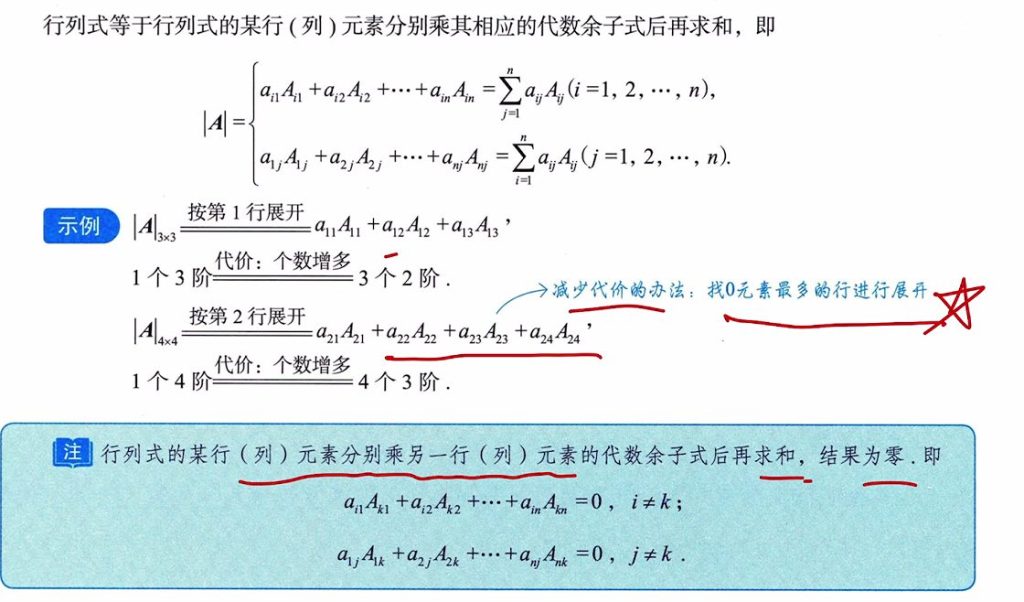 第一讲 克拉默法则