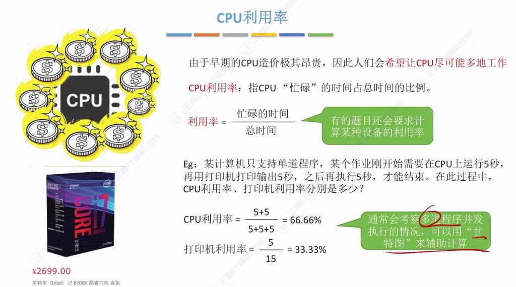 第二章 02处理机调度（王道）