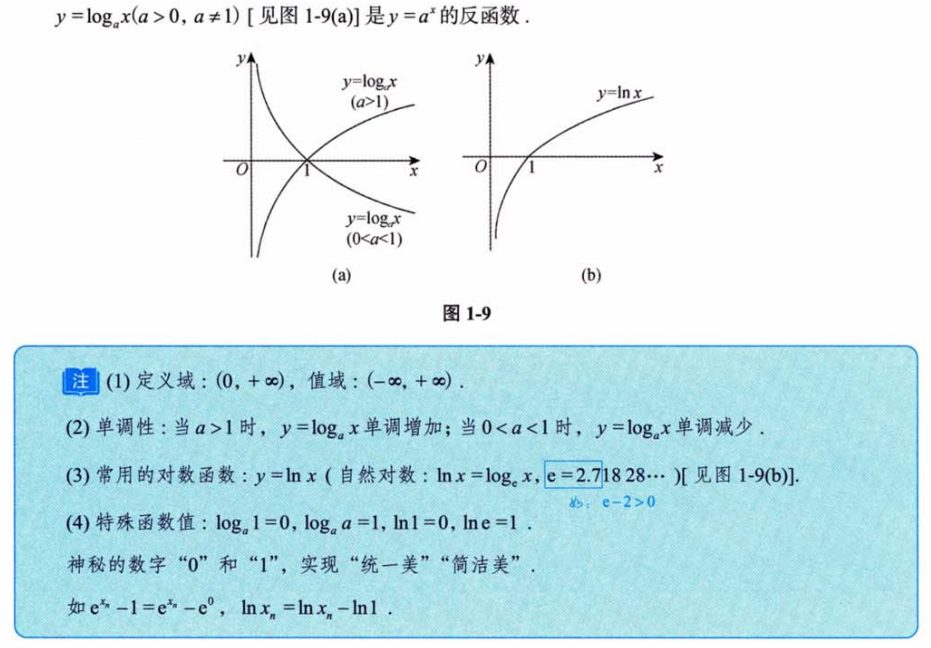 函数极限与连续 01 函数的概念、性质、函数、分段函数