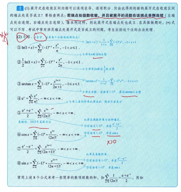 无穷级数 05 函数展开成幂级数