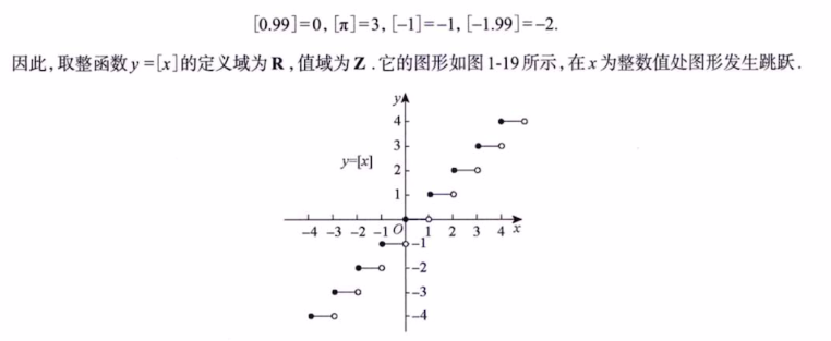 函数极限与连续 01 函数的概念、性质、函数、分段函数