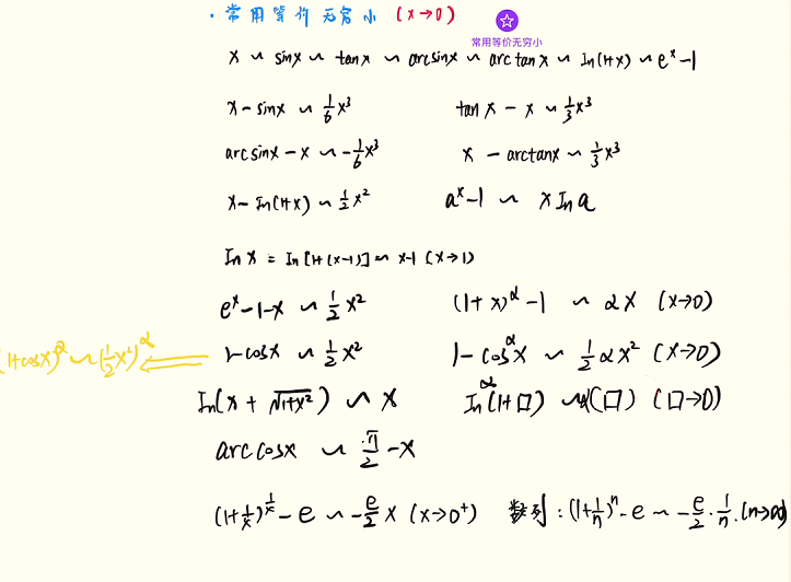 函数极限与连续 03 极限计算