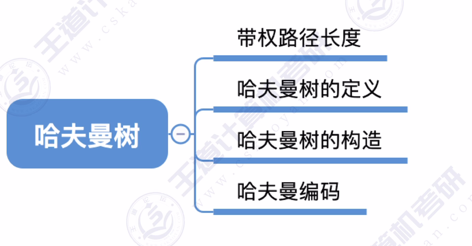 第五章 05哈夫曼树（王道）