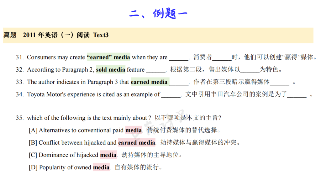 阅读技巧02 - 做题的顺序技巧