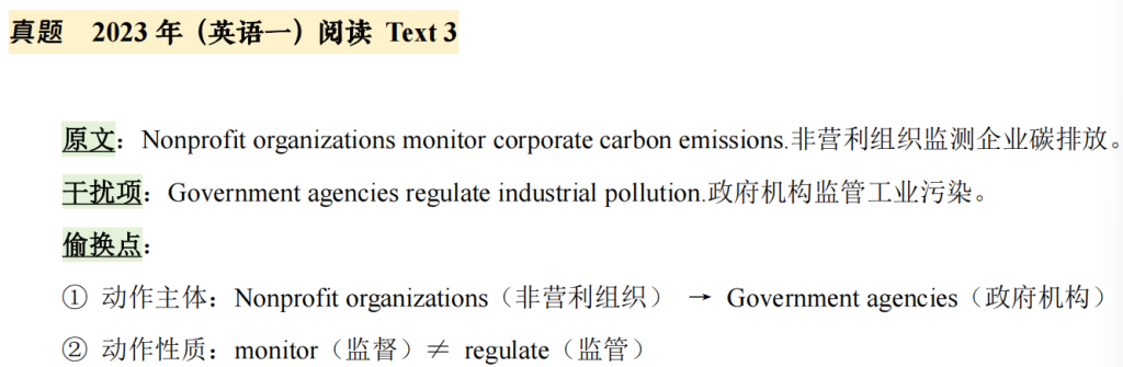 阅读技巧07 - 命题组设置【错误选项】的套路（重要）