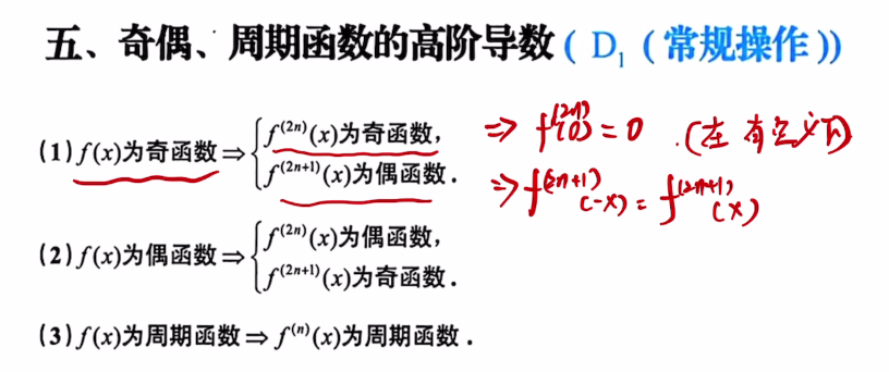 第4讲 一元函数微分学的计算