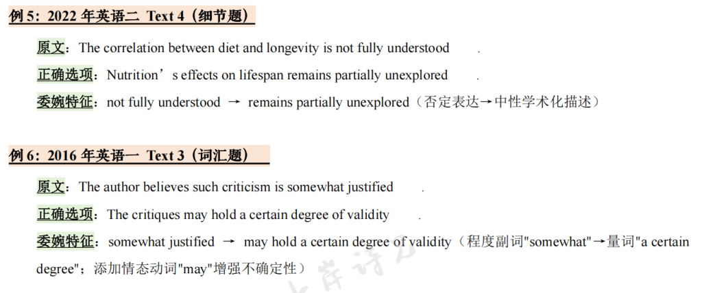 阅读技巧06 - 命题组设置【正确选项】的套路
