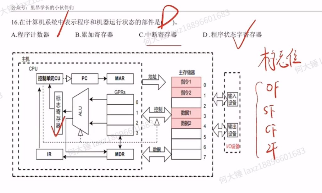 中央处理器 （王道习题）