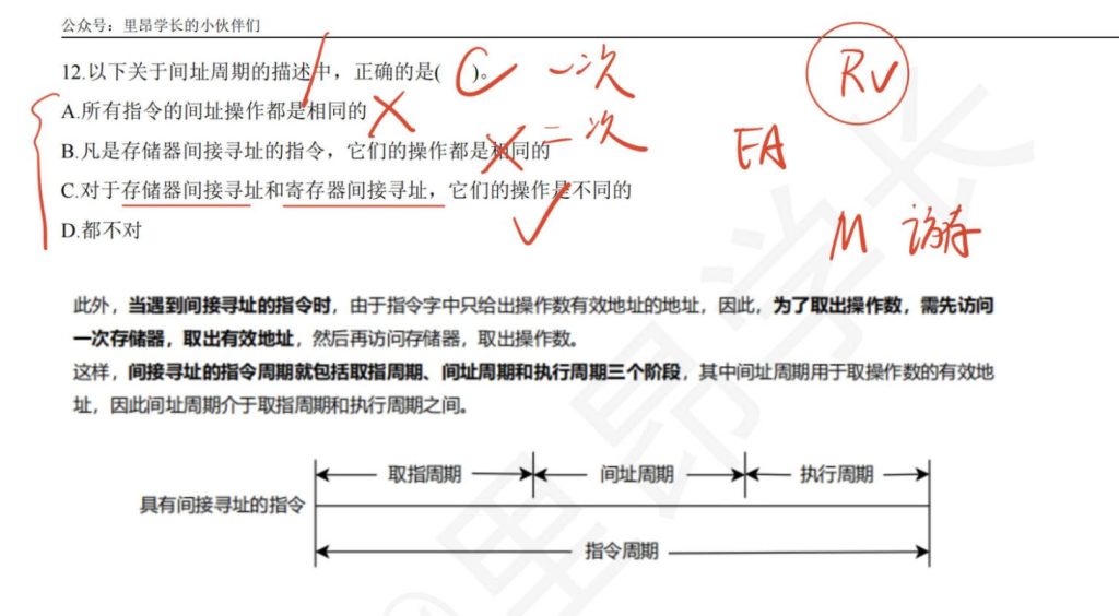 中央处理器 （王道习题）
